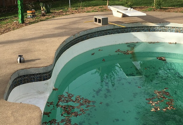 ground water under pool