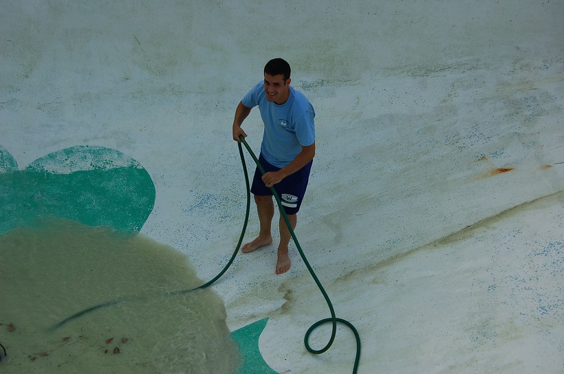 Tools and accessories for pool plaster application