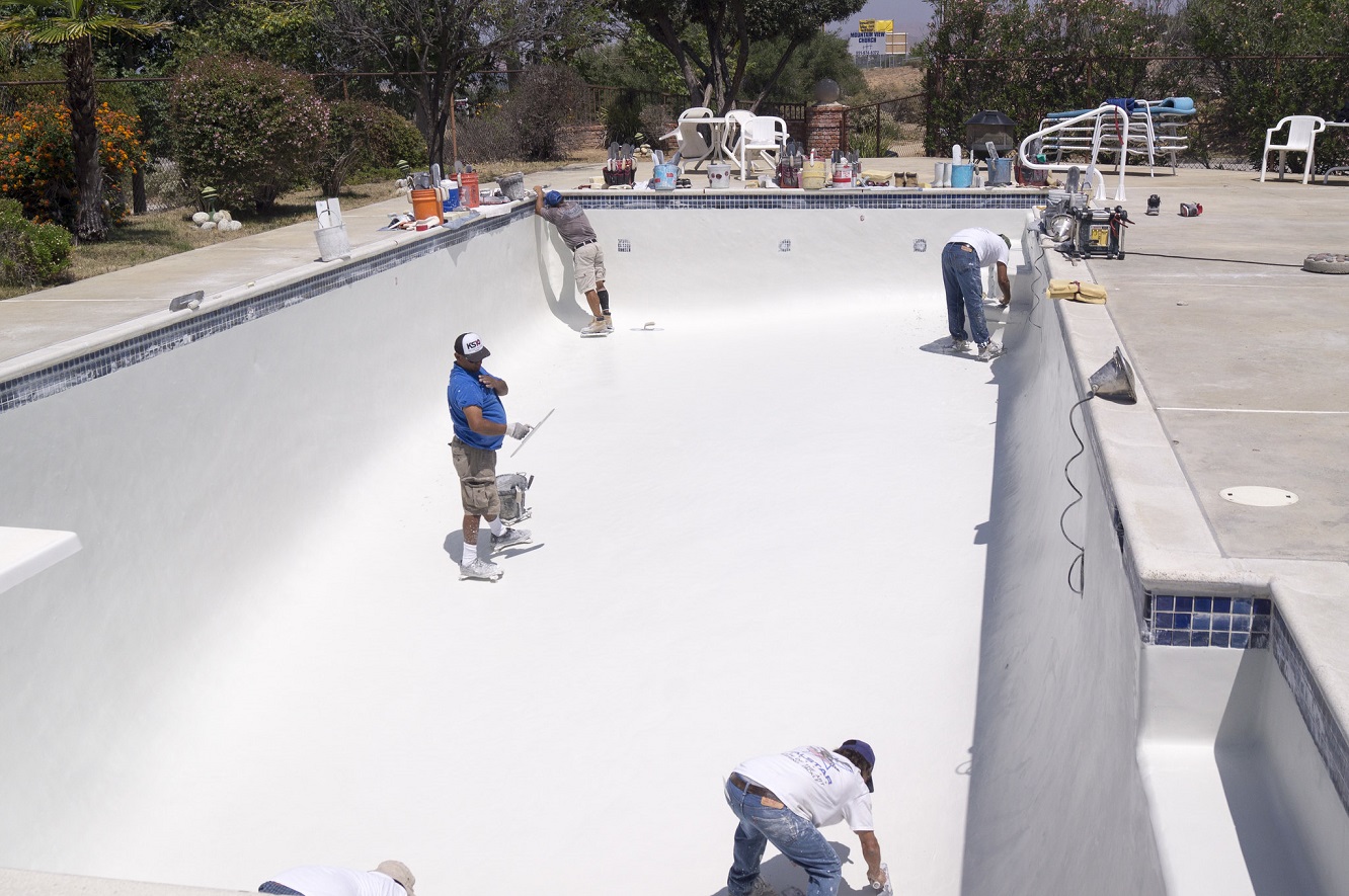 swimming pool replastering cost