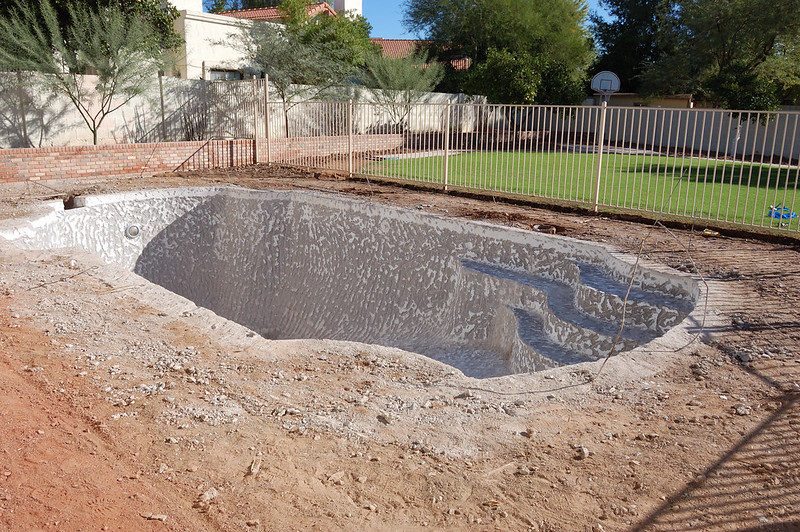 chip out swimming pool